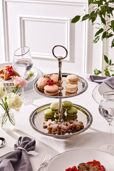 Karaca New Year Majesty 2-Tier Serving Tray