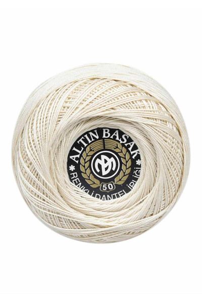 Altınbaşak Πολύχρωμο νήμα δαντέλας Νο:50 - 20 GR (301)