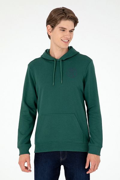 U.S. Polo Assn. Men's Dark Green Sweatshirt 50293361 -Vr079