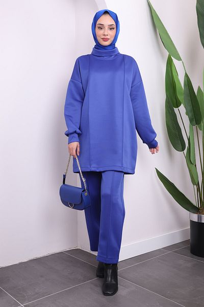 İmajButik Saks Blue μπροστινό γρασίδι χιτώνα παντελόνι κατάδυσης
