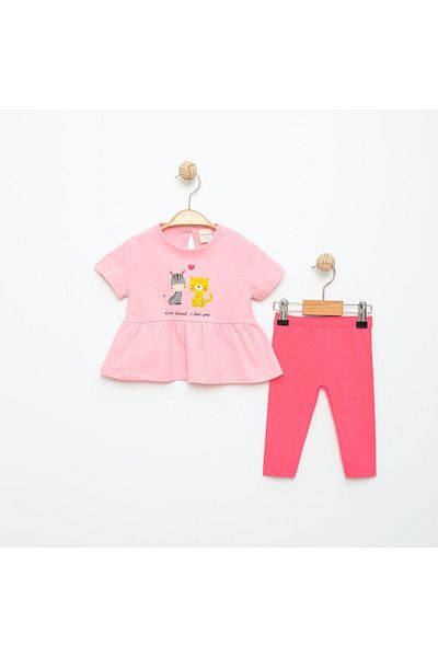 Divonette Pink Baby Girl 2 Piece Set