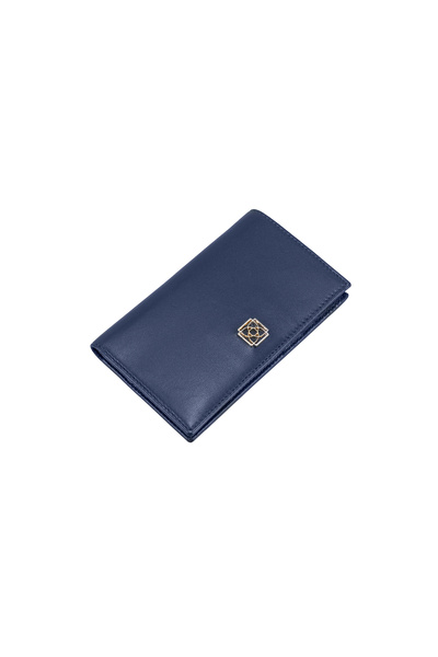 Desa Janae Navy Blue Women's Leather Wallet