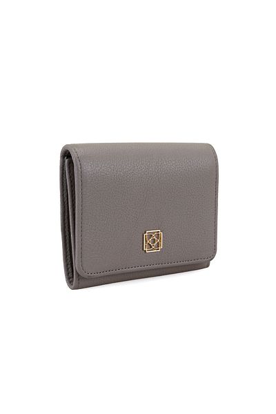 Desa Heleno Gray Women's Leather Wallet
