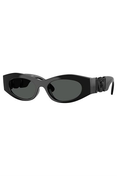 Versace 0VE4480U 53608751 Woman Injected Black Oval full frame for Adult