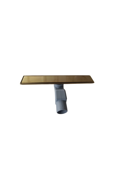 sofdekor 50x7 Cm Frame Duş Kanalı Altın Dar Metal Çerçeve Sifonlu(YS50)-ø50 Ç...