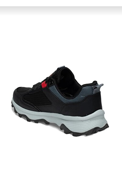 Wickers Water and Cold Resistant Black-Red Color Men's Outdoor Sports Shoes