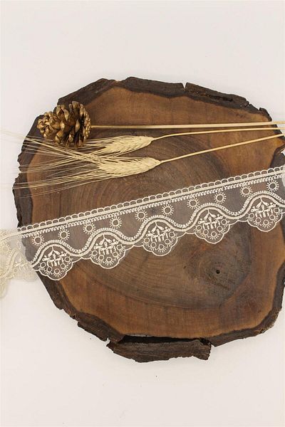 Gül Organza Guipure 70128 - 9 Mt με κουκούλα