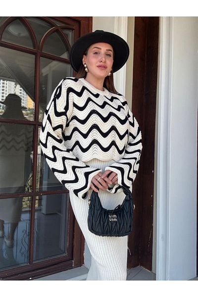 MODA Luxwomenn Knitwear Sweater Thick Sling Dress