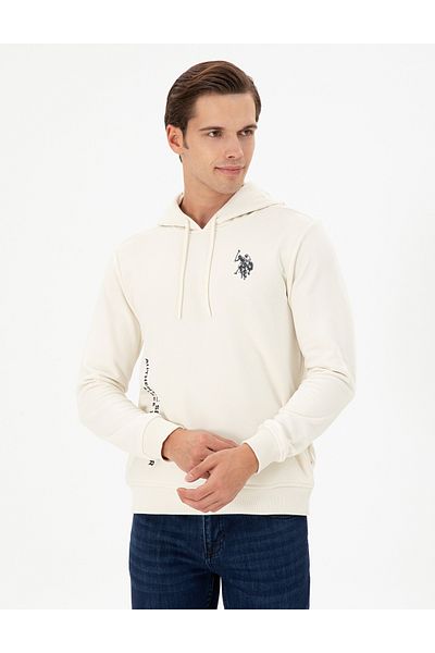 U.S. Polo Assn. Men's Cream Sweatshirt 50293406 -Vr071