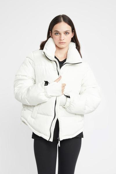 DeFacto Z1438Az Ecru Women's Coat