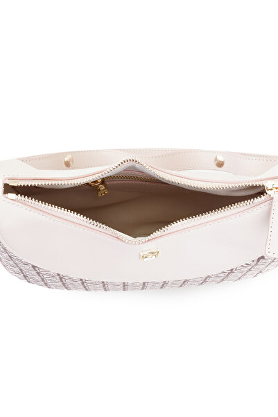 Desa Brote Beige Women's Monogram Shoulder Bag