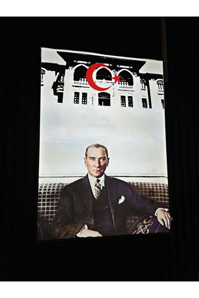 rose reklam Atatürk Işıklı Değiştirilebilir Kumaşlı Lightbox Tabela - Şık Dayanıklı Çözüm