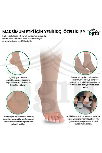 bgm Active Circulation Ankle Brace High Quality Elastic Sports Bracelet