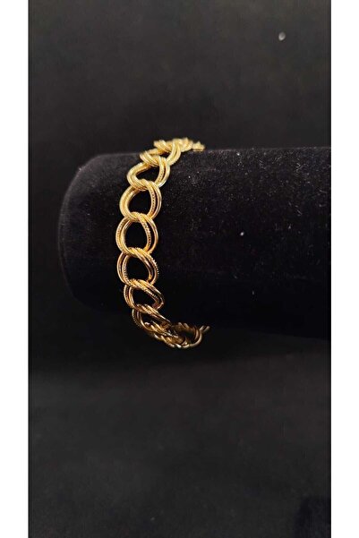 kuyumcu nurettin 4,75 gr (GRAM) Samanyolu Bileklik 14 Ayar Altın (YEŞİL-ROSE-SARI-BEYAZ)