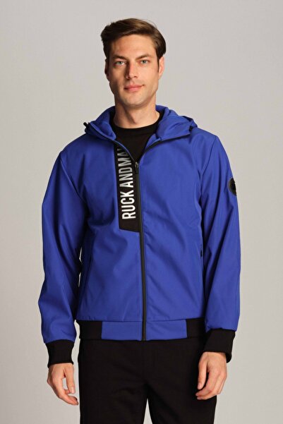 Ruck & Maul Mavi Erkek Spor Ceket