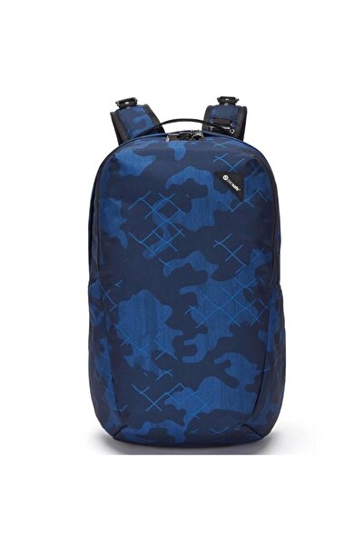 Pacsafe Vibe 25 Anti-Theft 25L BackPack Sırt Çantası-MAVİ-KAMUFLAJ