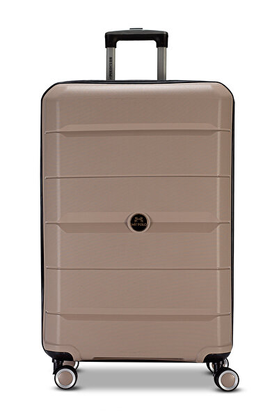 Fiyaka Büyük boy Polipropilen Süper esnek kırılmaz tekerlekli valiz bavul seyahat