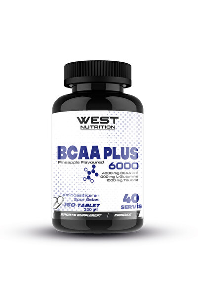 West Nutrition Bcaa Plus - 6000 قرص جلوتامين