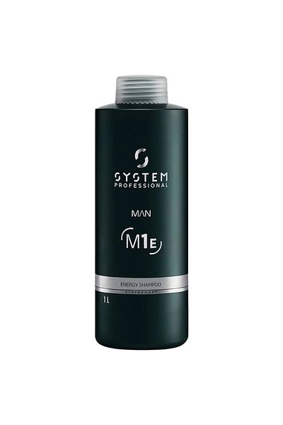 System Professional Manm1E Energy Men's Special Volumizing Shampoo for Thin String Hair 1000ml