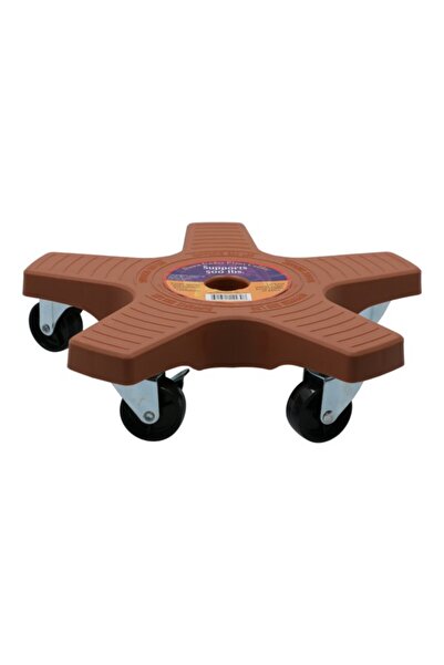 Plant Stand حامل نباتات محمول مع عجلات مقاس 16 بوصة