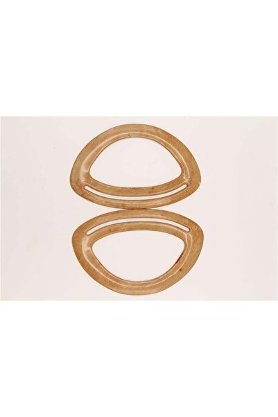 Gül حقيبة من الخيزران باللون البني من STD - مقابض على شكل قمر