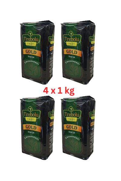 Tirebolu Miralim Gold Bulk Local Tea 1000 g X4 Pieces
