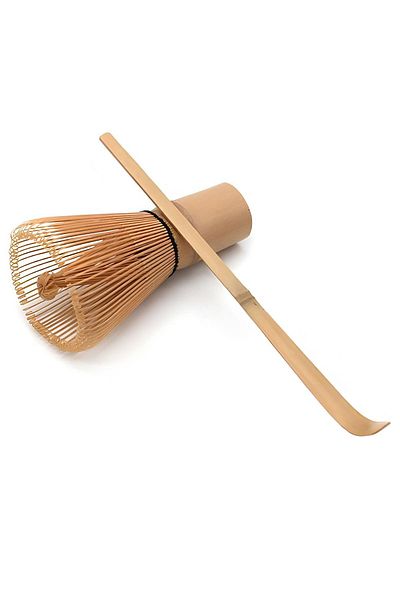 Weather Forecast Matcha Bamboo Tea - Stirrer Brush and Spoon Whisk Cin552