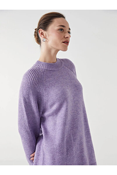 LC Waikiki Dik Yaka Kadın Triko Tunik