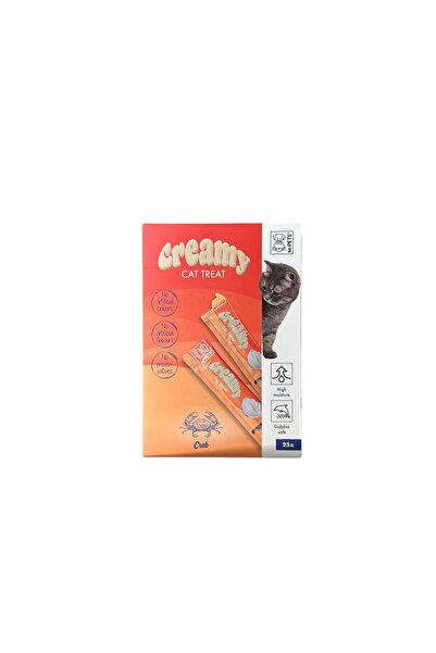 M-PETS Creamy Yengeçli Kedi Ödülü 25x15gr