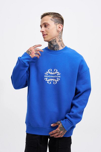 Machinist Ανδρικό φούτερ με στάμπα Renaissance Oversize Saks