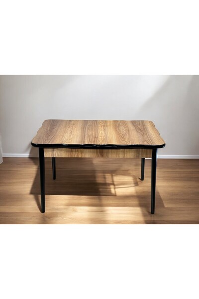 EVLA Mobilya 6 Kişilik Yemek Masası Hazar Cevizi