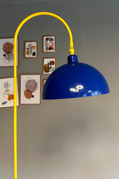 Bamyum Legend Lambader Hareketli Başlık Modern Dekoratif Metal Oturma Odası Çalışma Odası Lambası