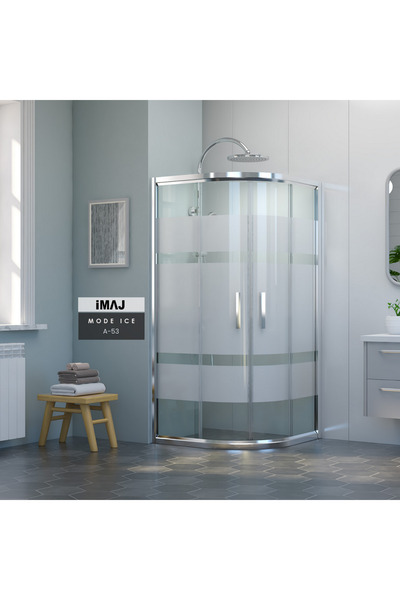 İmaj Banyo Mode İce A-53 Oval Duşakabin