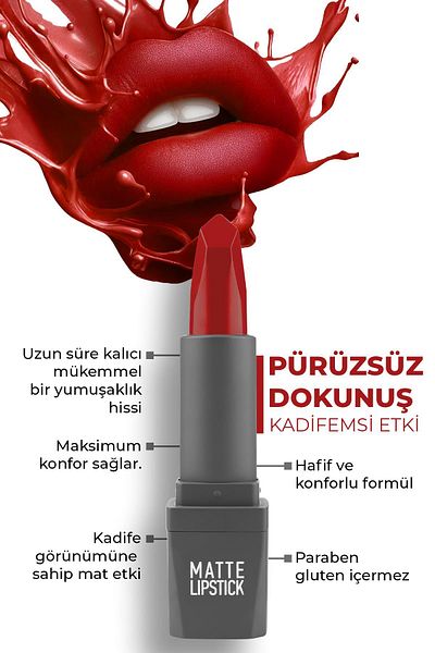 Alix Avien ALIX AVIEN MATTE LIPSTICK 417 DEEP FUCHSIA