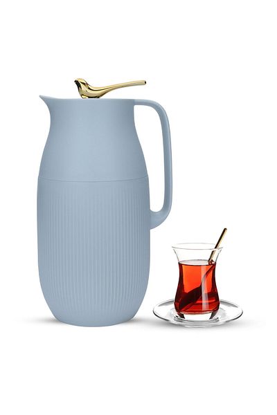 Royal 6 Modern Thermos 1.6 Liter Light Grey