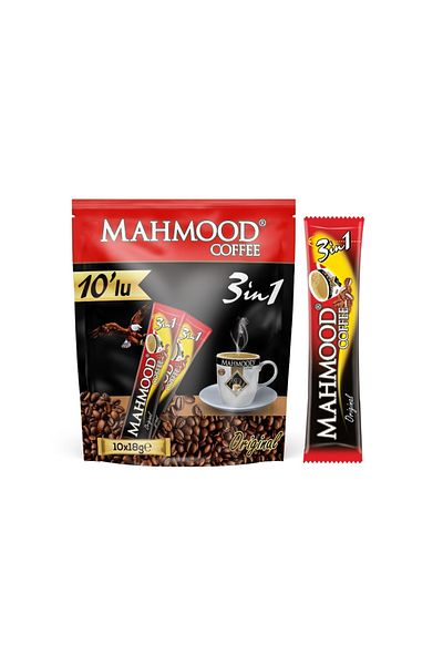 Mahmood 10 Coffee 3 in 1 Coffee - 18 g