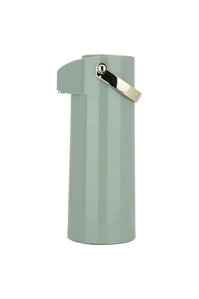 Alsaif Gallery Diyafah Thermos Green Willow Leaves With Gold 1.9 Liters