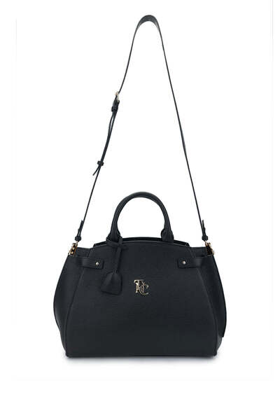 Tamer Tanca Kadın Hakiki Deri Siyah El Çantası