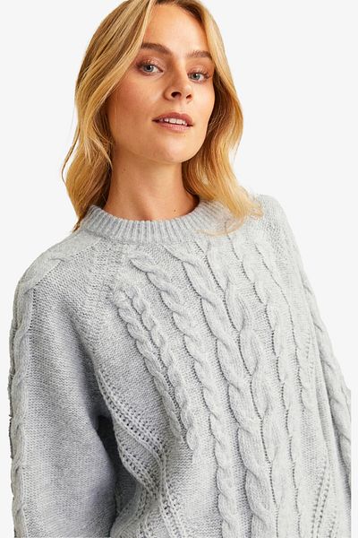 JJXX Pulover de damă Jxjosie gri/de piatră - GreyMelange 12255370