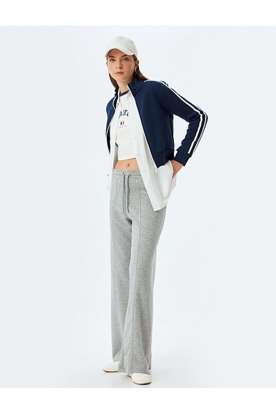 Koton Baggy-Jogginghose mit gerippter Taille