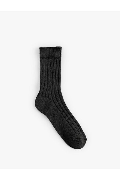 Koton Textured Cotton Socks