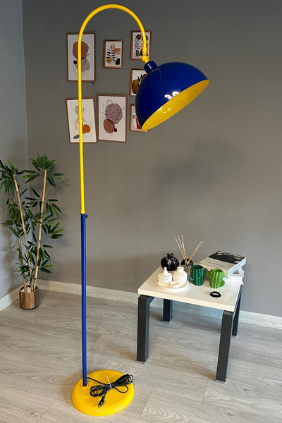 Bamyum Legend Lambader Hareketli Başlık Modern Dekoratif Metal Oturma Odası Çalışma Odası Lambası