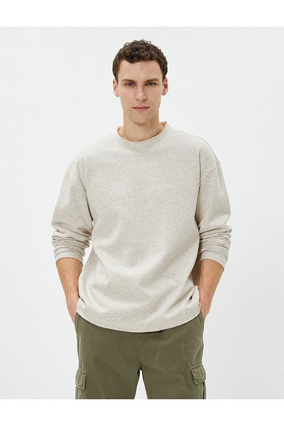 Koton 4WAM70124MK Koton Ανδρικό Sweat GREY