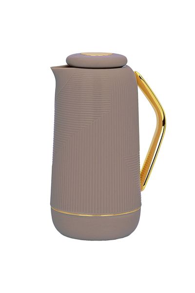 Alsaif Gallery Glory Rawaa Cappuccino Gold Thermos 1 Liter