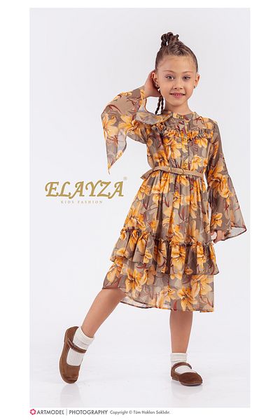 Elayza ROCHIE DE SIFFON CU CUREA, CU CUREA, CU CUREA, CU CUREA