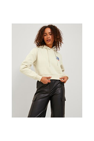 JJXX Jack&Jones Жіночий оверсайз-светр з капюшоном - мінімалістичний стиль