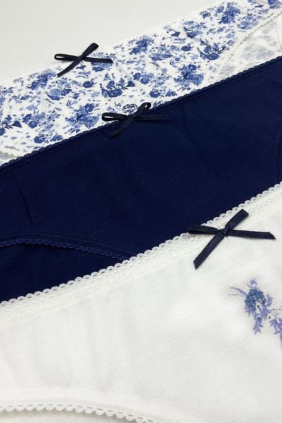 Pierre Cardin Set de chiloți slip din bumbac Skylight 2700 din 3 piese cu imprimeu și model