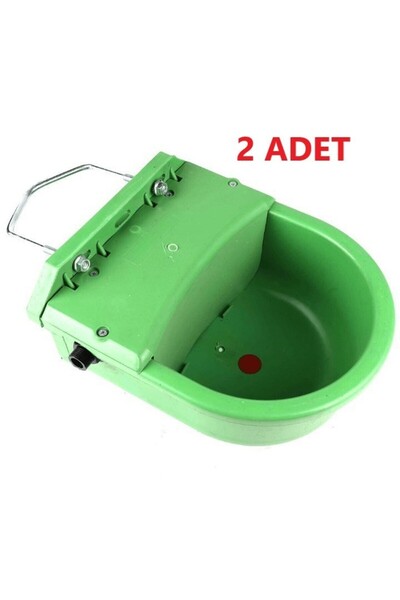 TarımGaraj Otomatik Şamandıralı 4 Litre Plastik Hayvan Suluğu-2 Adet Suluk Takımı