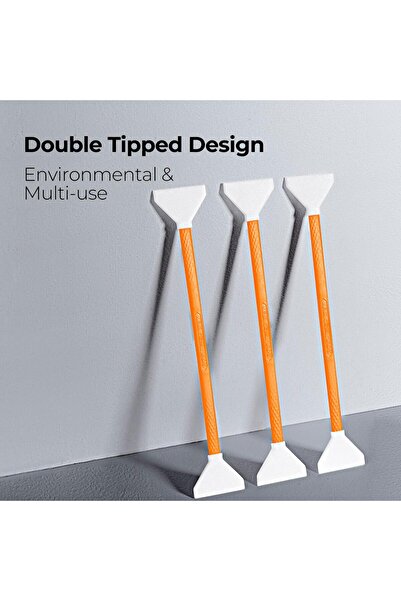 K&F CONCEPT Sensör Temizleme çubuğu - 14 Çift Başlıklı Paket ( Full Frame  ) Uzun saplı