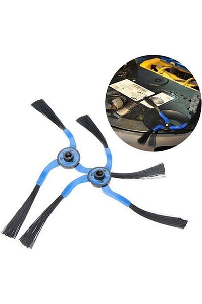 srfn ticaret Side Brush for Samsung Navibot Sr8850-Sr8855-Sr8857 Models - 2 Pcs